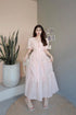 Summer V-neck Puff Sleeve Flounce Dresses